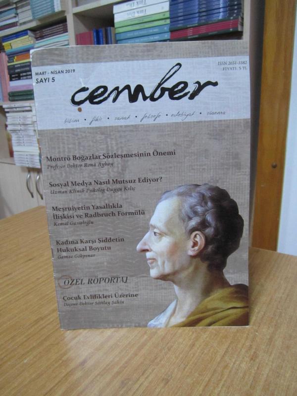 Çember Dergisi - Sayı 5 - Mart Nisan 2019