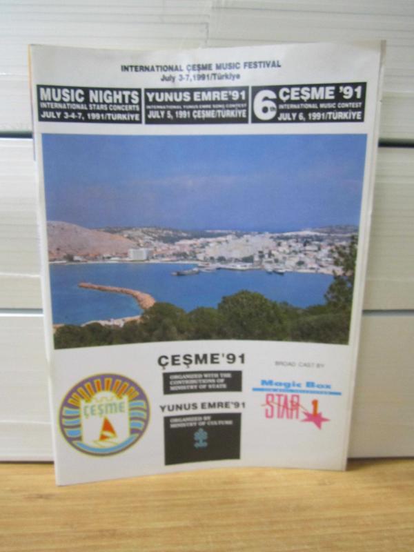 ÇEŞME '91 International Çeşme Music Festival - July 3-7, 1991