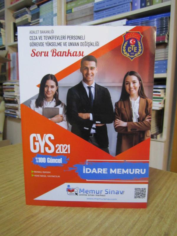 Ceza ve Tevkifevleri Personeli GYS 2021 İDARE MEMURU Soru Bankası / Memur Sınav