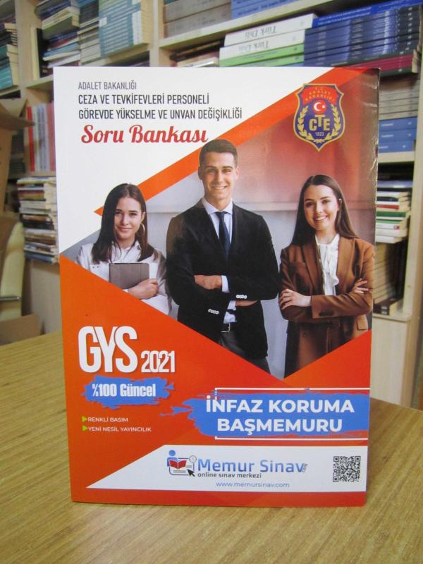 Ceza ve Tevkifevleri Personeli GYS 2021 İNFAZ KORUMA BAŞMEMURU Soru Bankası / Memur Sınav