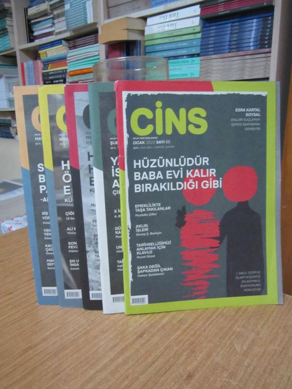 CİNS DERGİSİ - 2023 Yılı 5 Sayı TAKIM (Sayılar: 88-89-90-91-92)