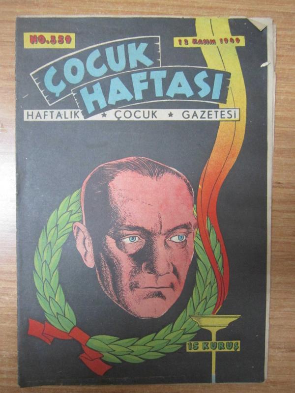 ÇOCUK HAFTASI Haftalık Çocuk Gazetesi - No 359 - 12 Kasım 1949