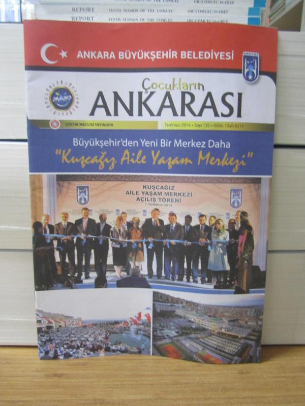 Çocukların Ankarası - Sayı 135 - Temmuz 2014 - Ankara Büyükşehir Belediyesi Çocuk Meclisi Yayını