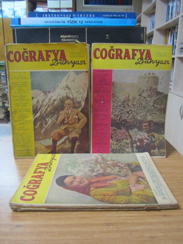 Coğrafya Dünyası Dergisi - İLK 4 SAYI TAKIM (1950-1951)