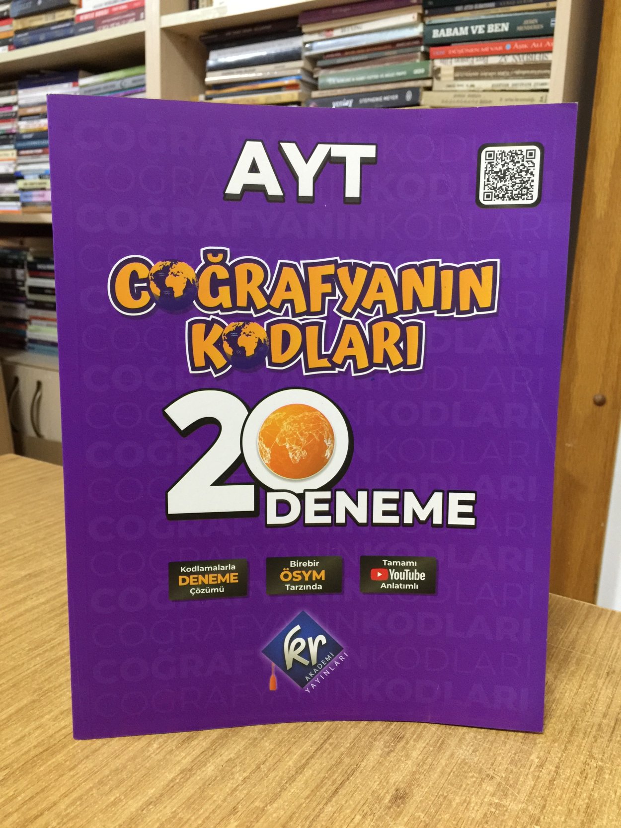 Coğrafyanın Kodları AYT Coğrafya Çözümlü 20 Deneme KR Akademi Yayınları