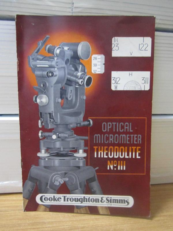 Cooke Troughton & Simms Ltd - Optical Micrometer Theodolite No. III