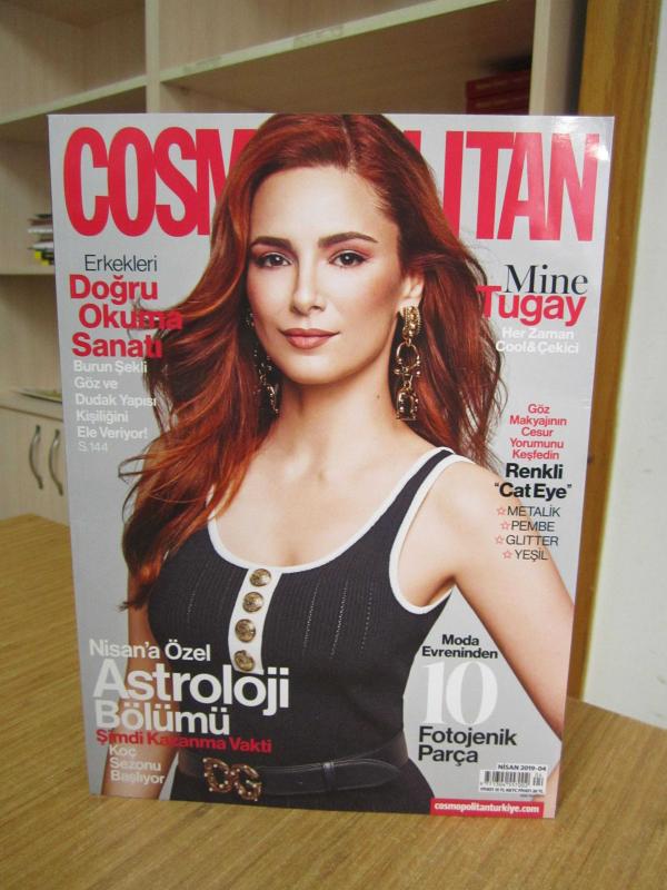 Cosmopolitan - Nisan 2019 [ Mine Tugay ]