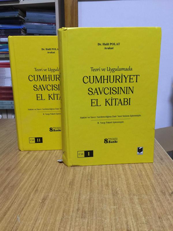 Cumhuriyet Savcısının El Kitabı(2 Cilt Takım) - Dr. Halil Polat [ 8.BASKI ]