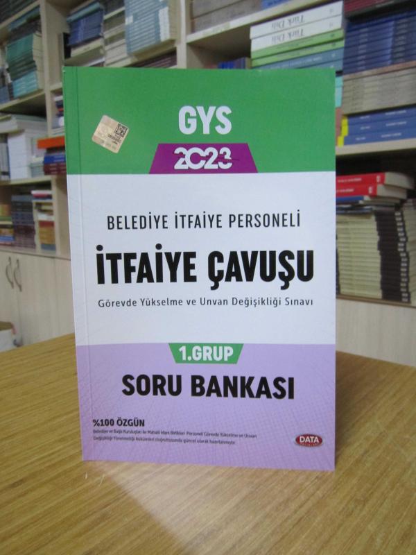 Data Yayınları GYS 2023 Belediye İtfaiye Personeli İtfaiye Çavuşu (1. Grup) Soru Bankası