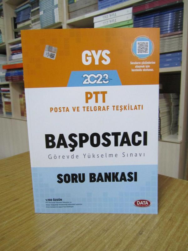 Data Yayınları GYS 2023 PTT Başpostacı Soru Bankası