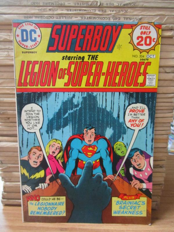 DC Comics - Superboy - Vol 26 No 204 - September  October 1974