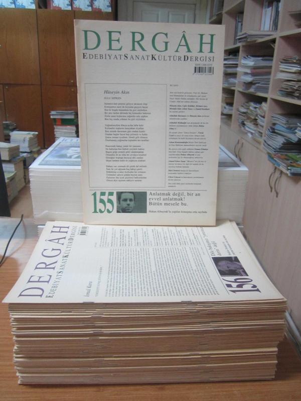Dergah Dergisi - 66 Farklı Sayı TAKIM 155-219 ve Arasındaki Sayılar Mevcut (Eksik Sayılar: 156-161-185-198-202-208-211-217-218)