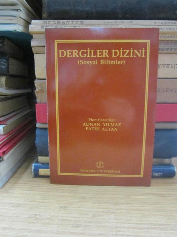 Dergiler Dizini - Sosyal Bilimler