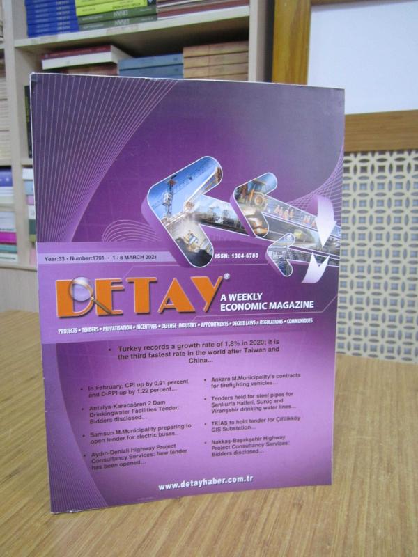 DETAY A Weekly Economic Magazine - 1/8 March 2021 - Year 33 Number 1701