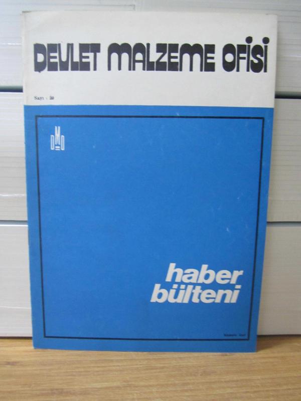 Devlet Malzeme Ofisi Haber Bülteni - Sayı 29 - Şubat 1985