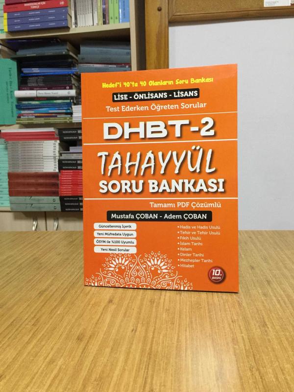 DHBT-2 TAHAYYÜL Soru Bankası (10.Baskı)