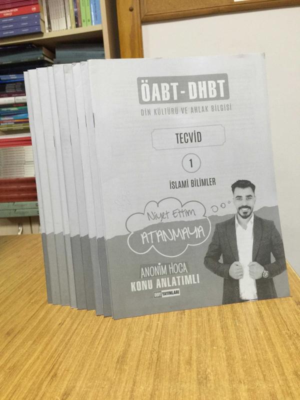 DHBT Anonim Hoca 12 Fasikül Konu Anlatımı DDY Yayınları