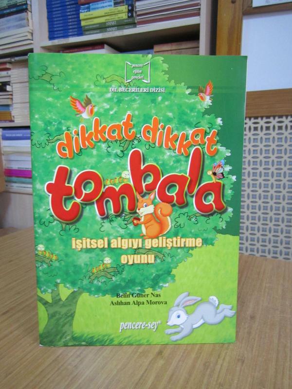 Dikkat Dikkat Tombala İşitsel Algıyı Geliştirme Oyunu - Belin Güner Nas & Aslıhan Alpa Morova / Pencere Eğitim Gereçleri Dil Becerileri Dizisi