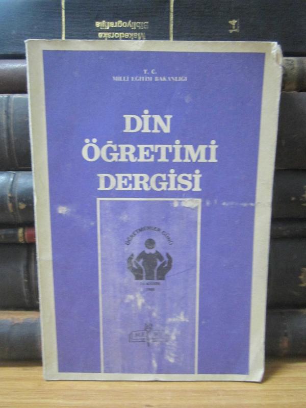 Din Öğretimi Dergisi - Sayı 21 - Kasım 1989 - TC Milli Eğitim Bakanlığı