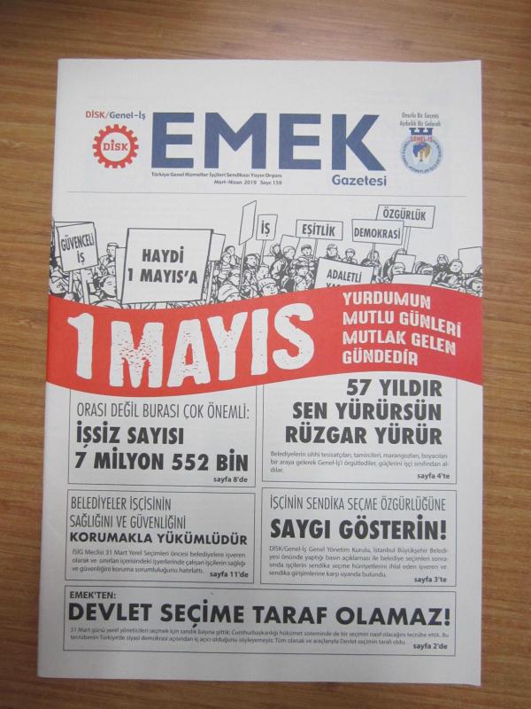 Disk Genel-İş - EMEK Gazetesi - Sayı 159