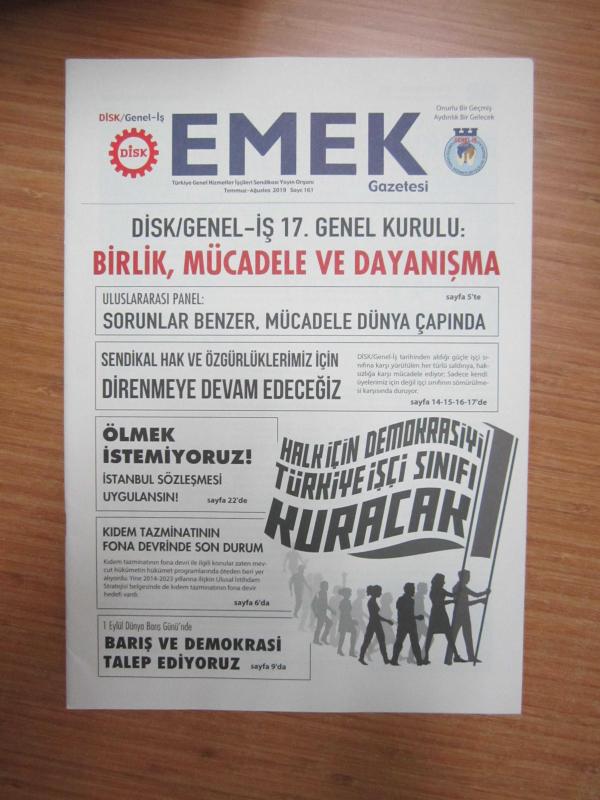 Disk Genel-İş - EMEK Gazetesi - Sayı 161