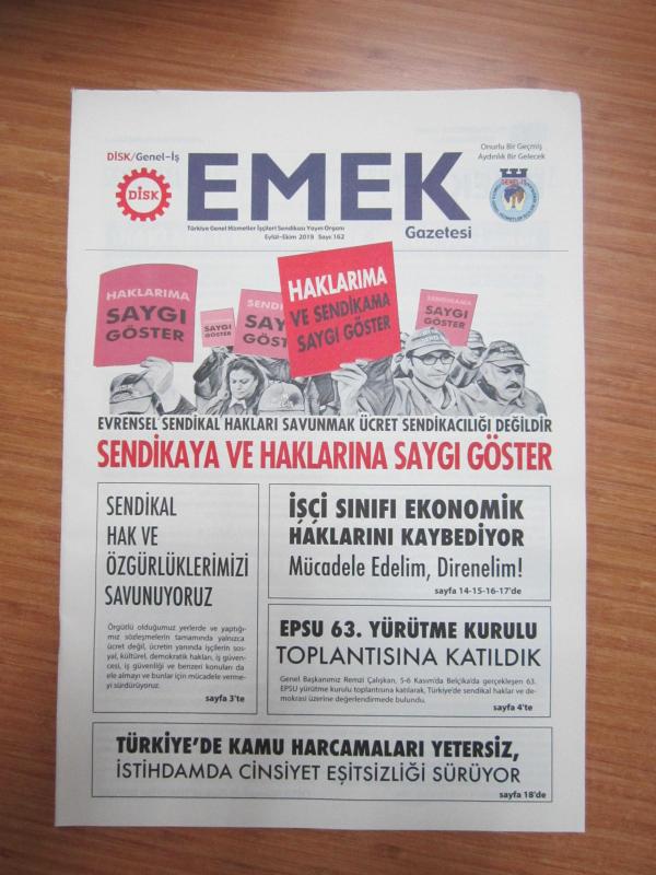 Disk Genel-İş - EMEK Gazetesi - Sayı 162