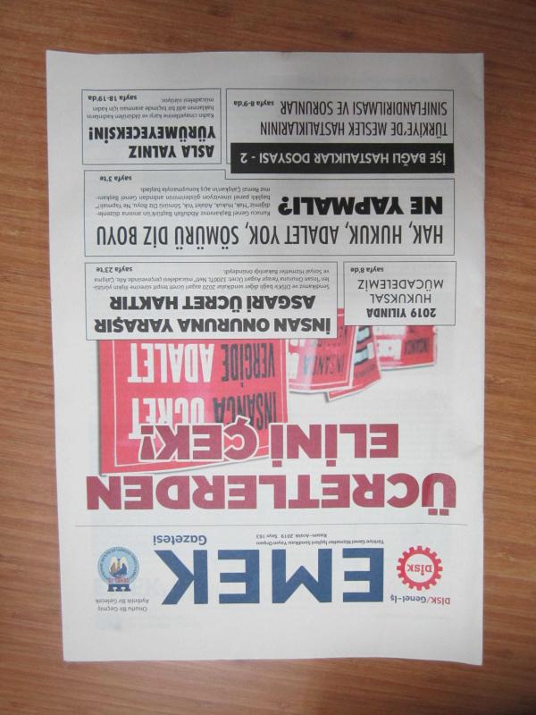 Disk Genel-İş - EMEK Gazetesi - Sayı 163