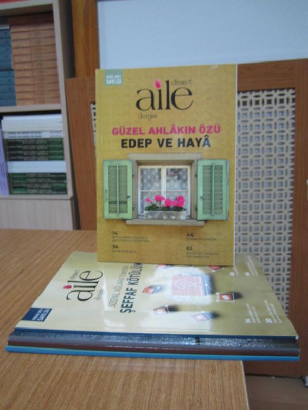 DİYANET AİLE Dergisi - 2021-2022 Yılları 5 Sayı TAKIM (Sayılar: 33-36-37-40-41)