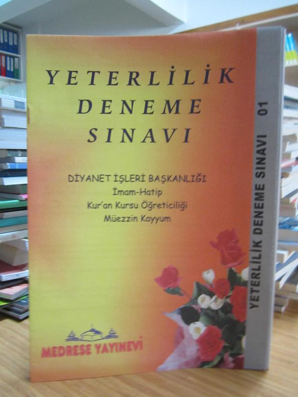 Diyanet İşleri Başkanlığı İmam-Hatip Kur'an Kursu Öğreticiliği Müezzin Kayyum - Yeterlilik Deneme Sınavı (5 ADET)