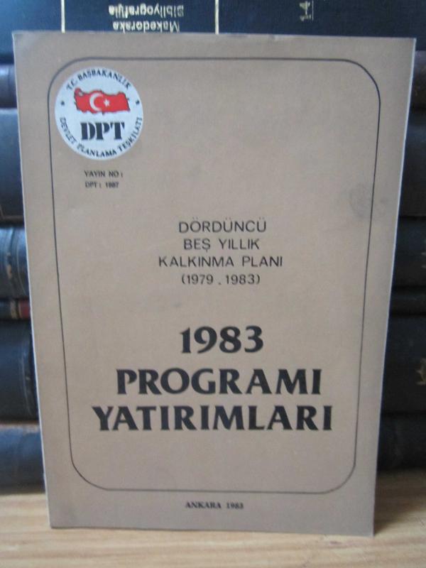 Dördüncü Beş Yıllık Kalkınma Planı 1979 - 1983  - 1983 Yılı Programı Yatırımları 1983