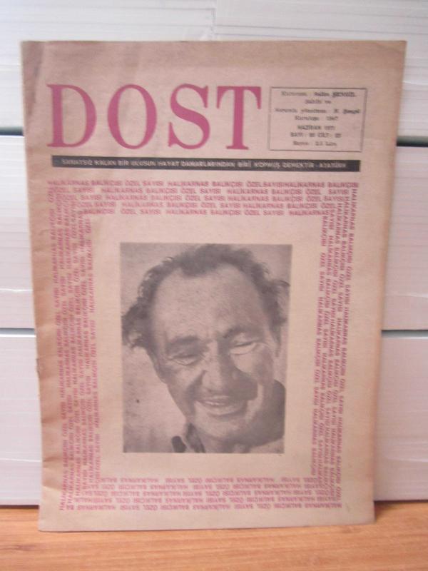DOST Fikir ve Sanat Dergisi - Cilt 23 Sayı 80 - Haziran 1971
