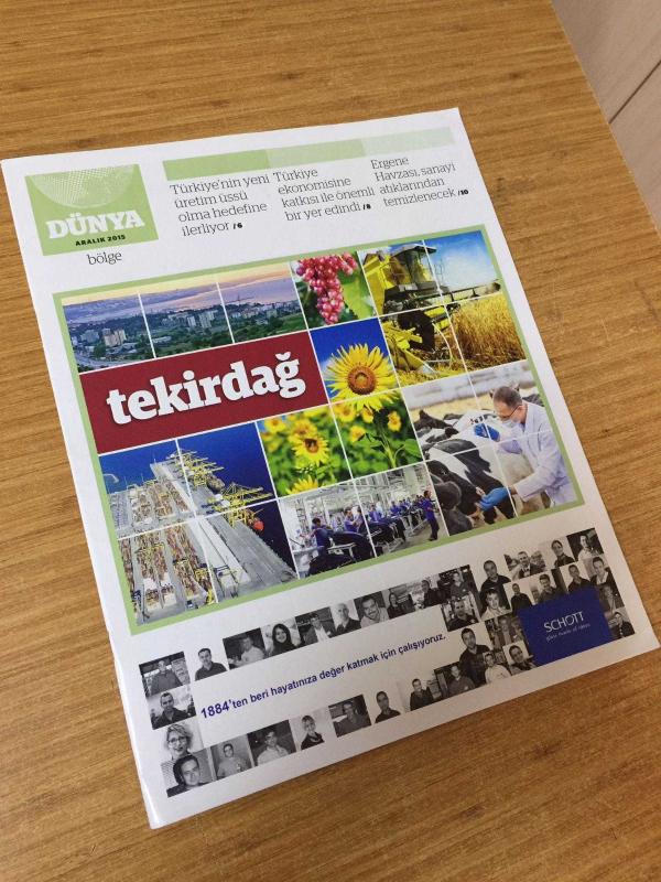 DÜNYA - Aralık 2015 Bölge TEKİRDAĞ