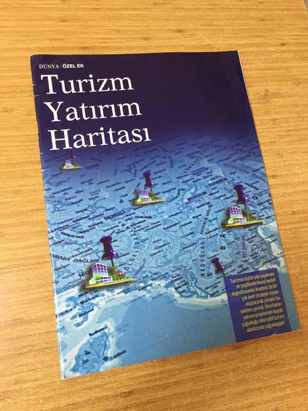 DÜNYA - Haziran 2010 ÖZEL EK - Turizm Yatırım Haritası