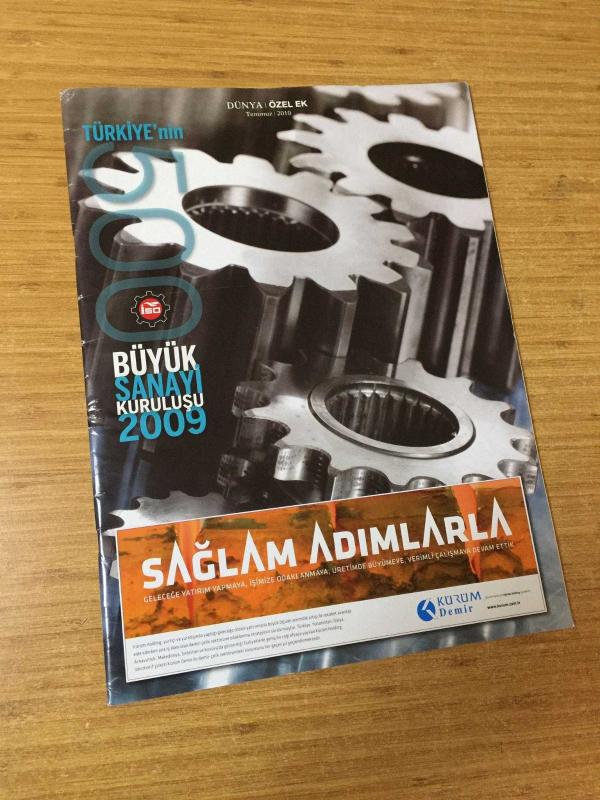 DÜNYA - Temmuz 2010 ÖZEL EK - Türkiye'nin 500 Büyük Sanayi Kuruluşu 2009