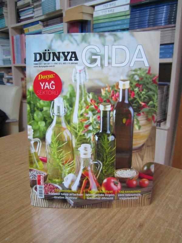 DÜNYA GIDA DERGİSİ - Temmuz 2017