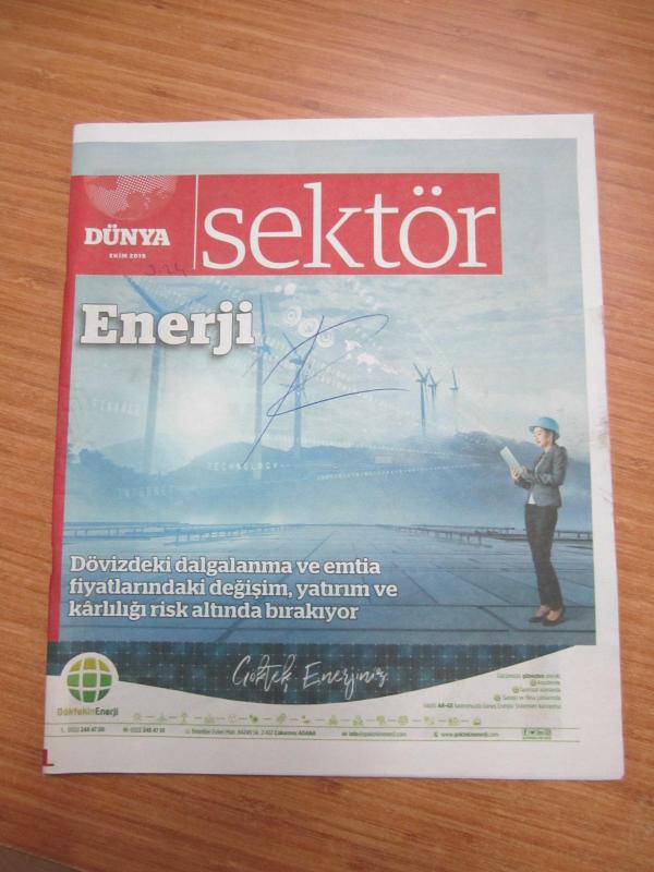 Dünya Sektör Enerji - Sayı 24 - 30 Ekim 2018