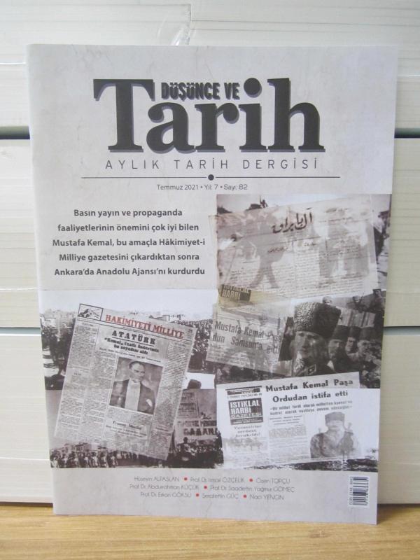 Düşünce ve Tarih Dergisi - Sayı 82 - Temmuz 2021