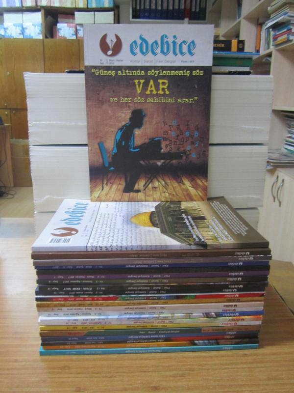 EDEBİCE Dergisi - 22 FARKLI SAYI TAKIM 1-25 ve Arası Sayılar Mevcut (Eksik Sayılar: 15-16-22)