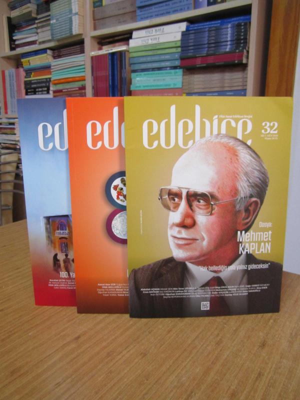 EDEBİCE Dergisi - 3 SAYI TAKIM (Sayılar: 32-35-36)