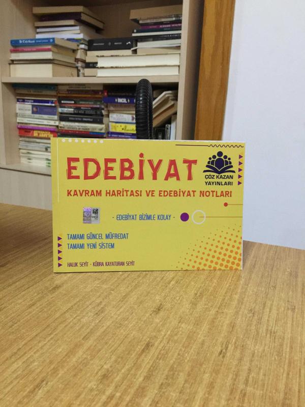 Edebiyat Kavram Haritası ve Edebiyat Notları Çöz Kazan Yayınları