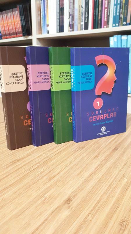 Edebiyat Kültür ve Sanat Konularında Sorulara Cevaplar 1-2-3-4 (4 Kitap Takım)