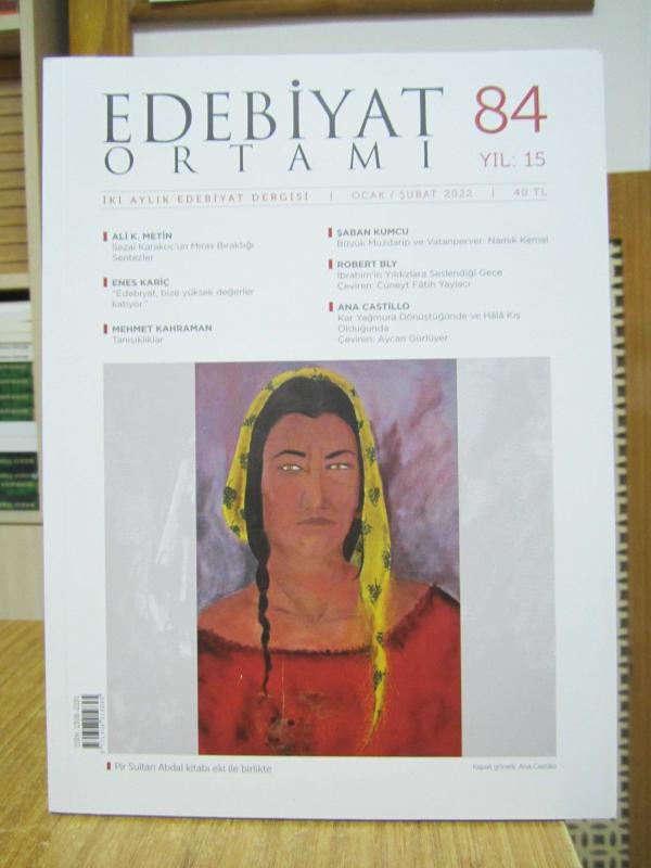 Edebiyat Ortamı Dergisi - Sayı 84 - Ocak Şubat 2022