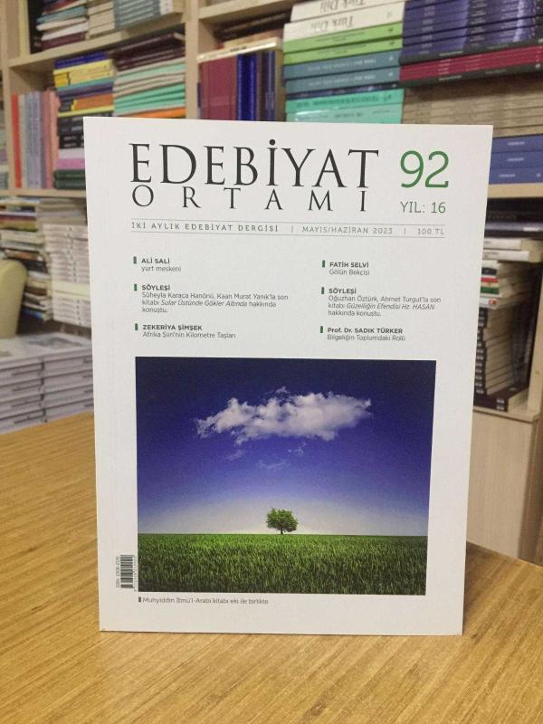 Edebiyat Ortamı Dergisi - Sayı 92 - Mayıs Haziran 2023