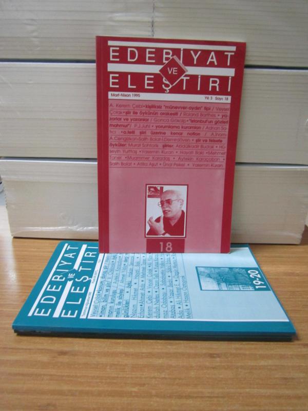 EDEBİYAT ve ELEŞTİRİ Dergisi - 2001-2002 Yılları 10 Sayı TAKIM (Sayılar: 54-55-56-57-59-60-61-62-63-64)
