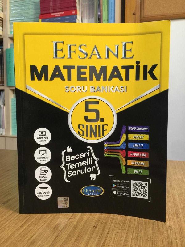 EFSANE 9. Sınıf MATEMATİK Soru Bankası / Efsane Yayınları