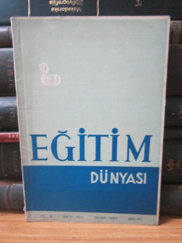 Eğitim Dünyası Dergisi - Sayı 16-1 - Ocak 1964