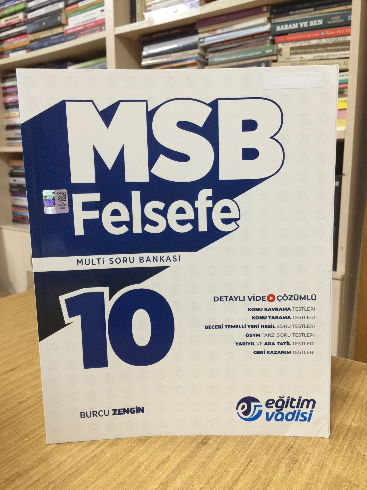 Eğitim Vadisi 10. Sınıf Felsefe MSB (Multi Soru Bankası)