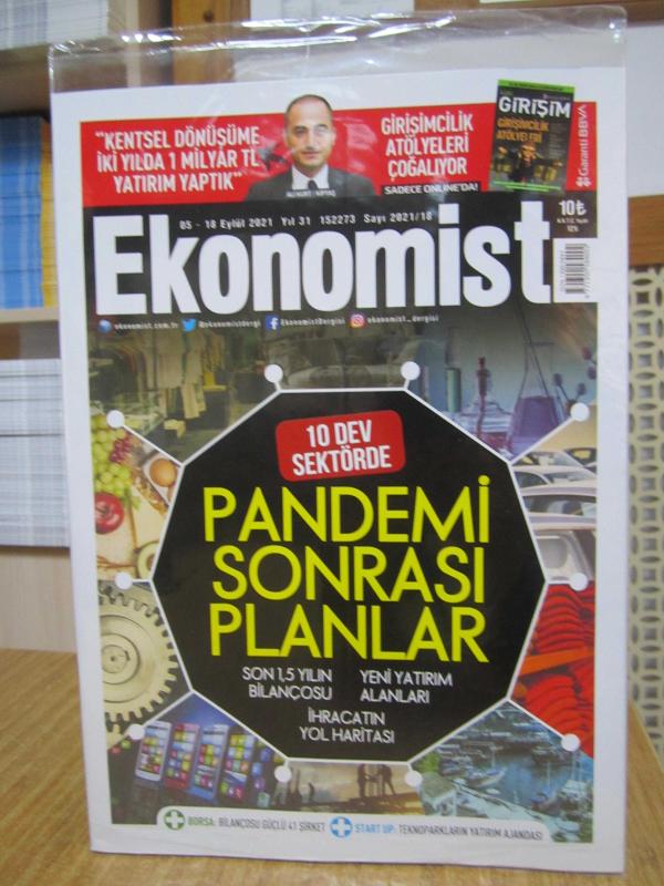 Ekonomist Dergisi - Yıl 31 - Sayı 2021/18 [ 10 Dev Sektörde Pandemi Sonrası Planlar ]