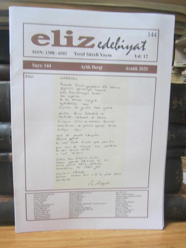 Eliz Edebiyat Dergisi - Sayı 144 - Aralık 2020
