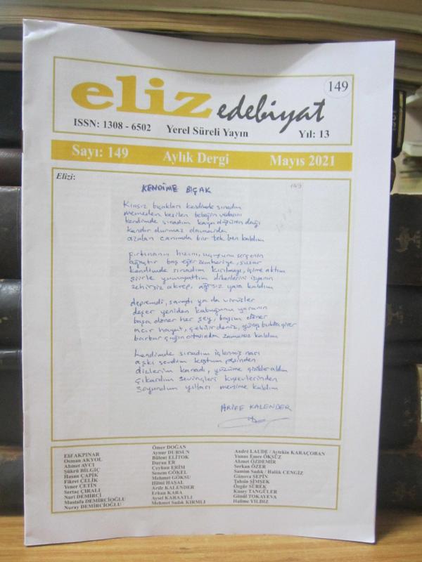 Eliz Edebiyat Dergisi - Sayı 149 - Mayıs 2021